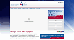 Desktop Screenshot of legrowaviation.com